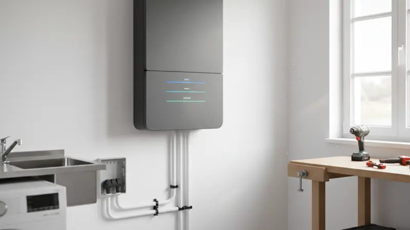 Solaranlage mit Speicher