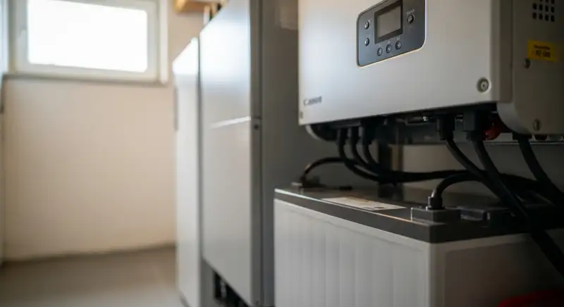 Batteriespeicher als Teil einer Solaranlage in Esslingen am Neckar