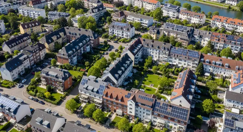 Verschattung und Quartiersunterschiede in Frankfurt (Oder)
