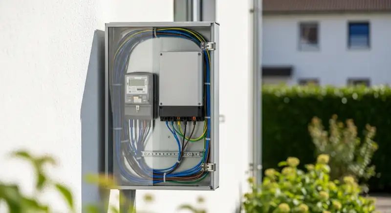Photovoltaik in Frankfurt Oder: Netzanschluss Zaehlerschrank Oder 2