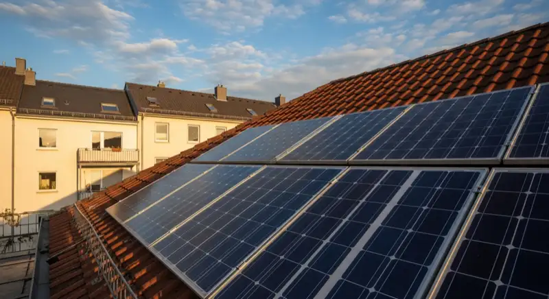 Photovoltaik in Frankfurt Oder: Solaranlage Satteldach Oder