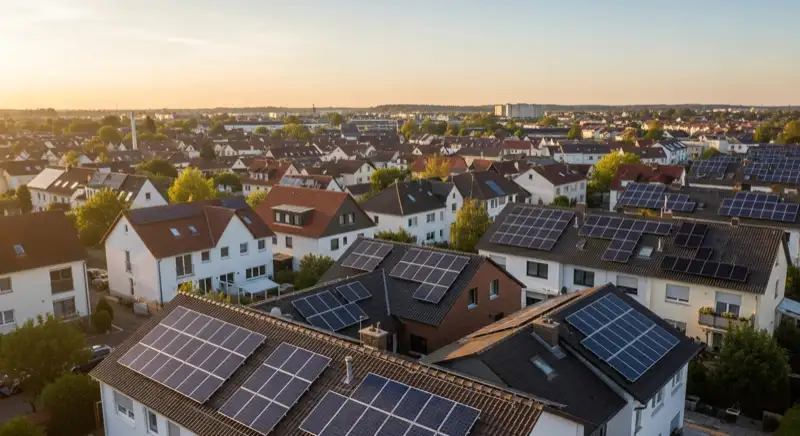 Photovoltaik in Frankfurt Oder: Stadtteile Aerial Oder