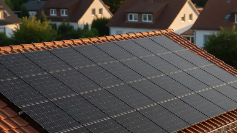 Photovoltaik in Garbsen: Detail