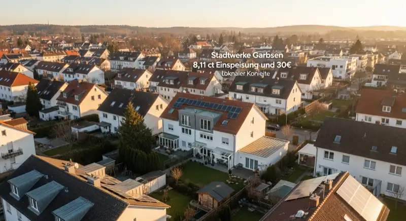 Photovoltaik in Garbsen: Stadtteile Aerial Garbsen 2