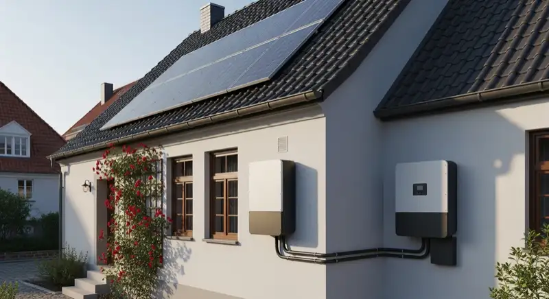 Batteriespeicher als Teil einer Solaranlage in Göttingen