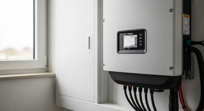 Monitoring einer Solaranlage in Greifswald