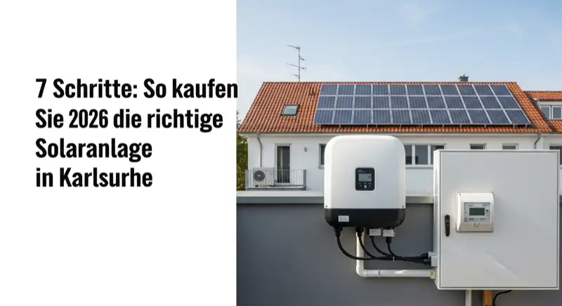 Modern German electrical meter cabinet (Zählerschrank) with smart meter and solar inverter connection, clean technical installation