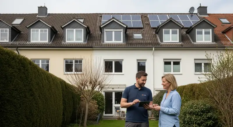 Dachbelegung vor dem Kauf einer Solaranlage in Kassel