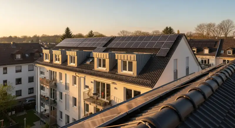 Saniertes Wohnhaus in Bad Honnef mit dezent integrierter Photovoltaik auf dem Dach