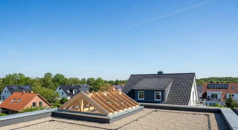 Installateur vermisst Dach auf Kieler Einfamilienhaus für Solaranlage