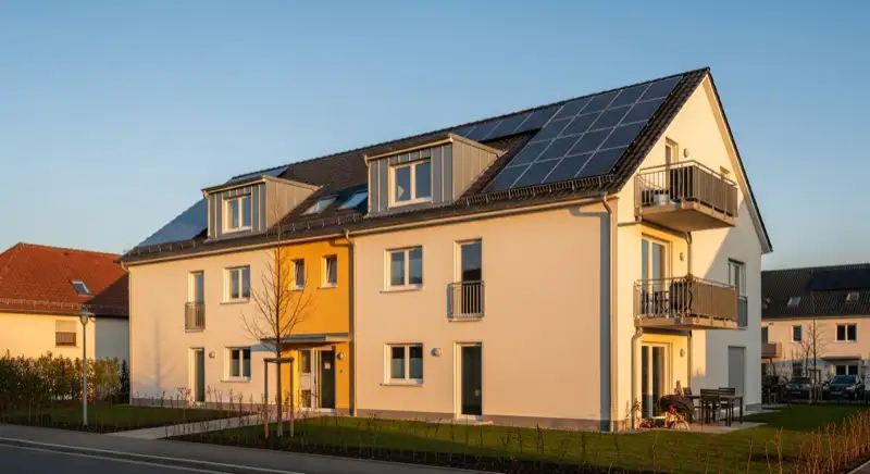 Saniertes Wohnhaus in Bad Honnef mit dezent integrierter Photovoltaik auf dem Dach