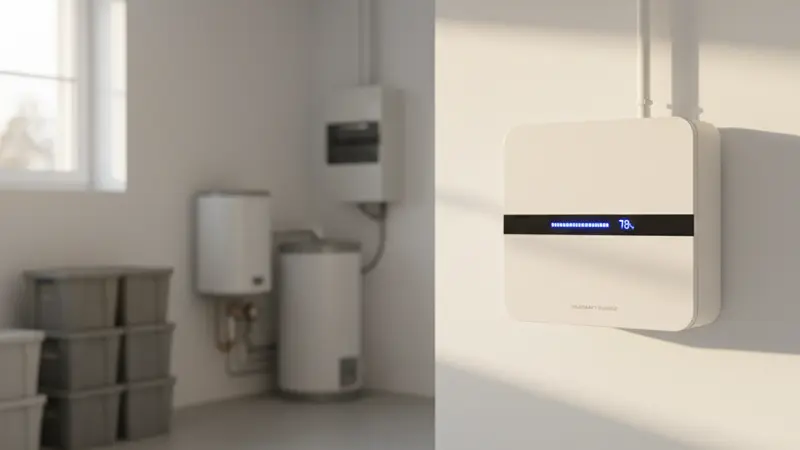 Solaranlage mit Speicher