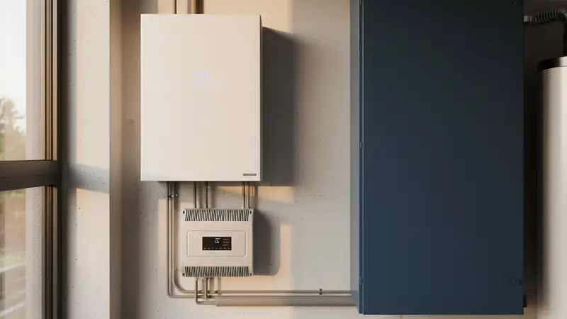 Solaranlage mit Speicher