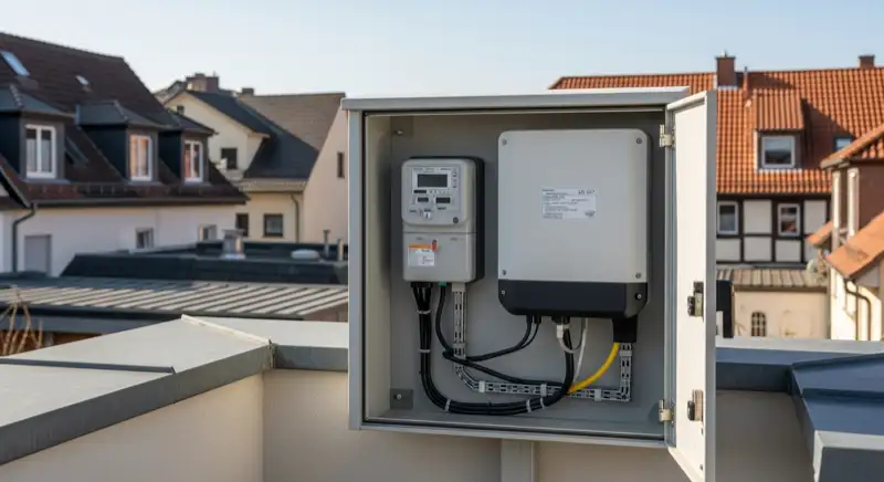 Photovoltaik in Celle: Netzanschluss Zaehlerschrank Celle 4