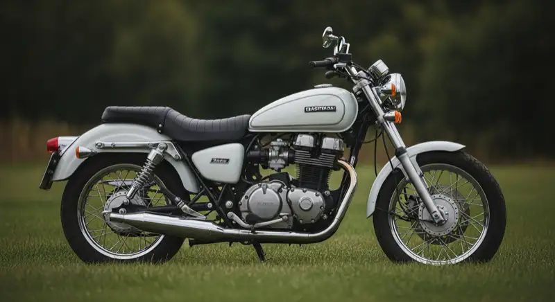 German detached house (Einfamilienhaus) with photovoltaic panels on pitched roof, well-maintained garden, warm afternoon sunlight
