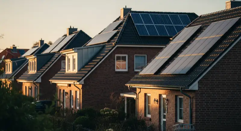Solar auf unterschiedlichen Gebäuden in Elmshorn