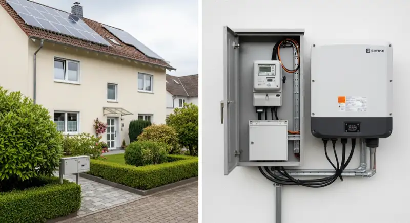Photovoltaik in Frankfurt Oder: Netzanschluss Zaehlerschrank Oder