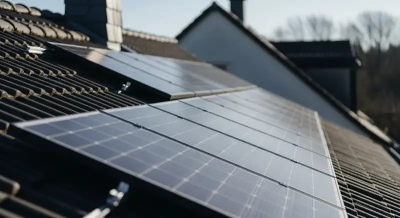 Photovoltaik in Frankfurt Oder: Solaranlage Frankfurt Oder Sonniges Einfamilienhausdach