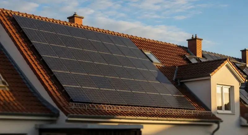 Photovoltaik in Frankfurt Oder: Solaranlage Satteldach Oder 2