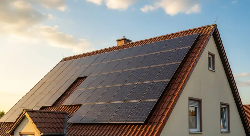 Photovoltaik in Frankfurt Oder: Solaranlage Satteldach Oder