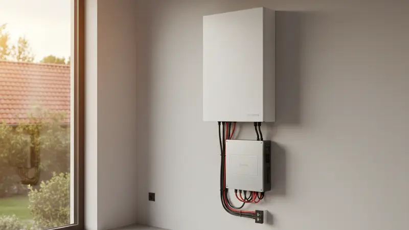 Batteriespeicher in einem Frankfurter Einfamilienhaus