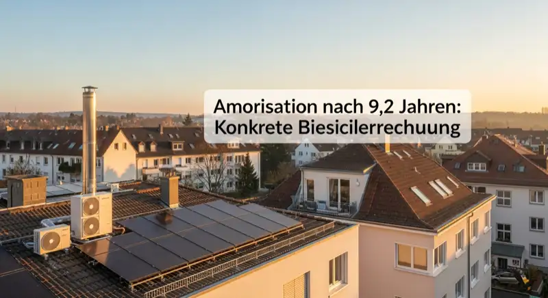 Wohngebiete in Freiburg mit verschiedenen Bauformen, typische Einfamilienhäuser und Dachstrukturen aus der Luft