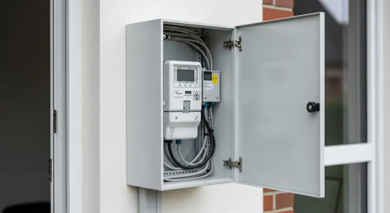 Photovoltaik in Garbsen: Netzanschluss Zaehlerschrank Garbsen 3