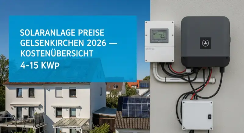Solaranlage Gelsenkirchen: Kosten & Förderung 2026