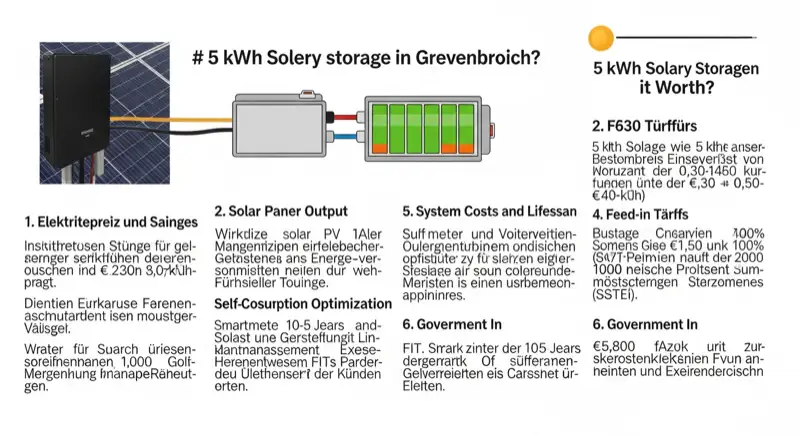 Modern German electrical meter cabinet (Zählerschrank) with smart meter and solar inverter connection, clean technical installation