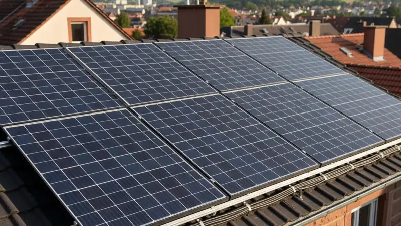 Batteriespeicher im Technikraum eines Jenaer Einfamilienhauses