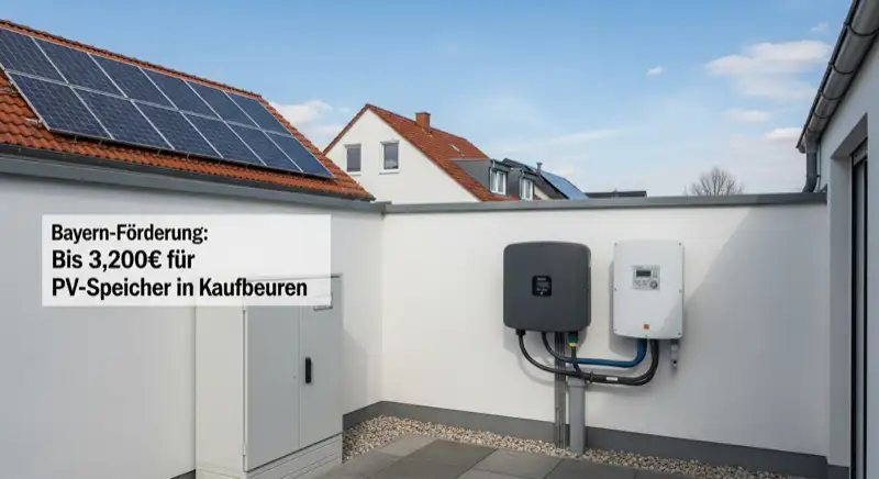 Modern German electrical meter cabinet (Zählerschrank) with smart meter and solar inverter connection, clean technical installation