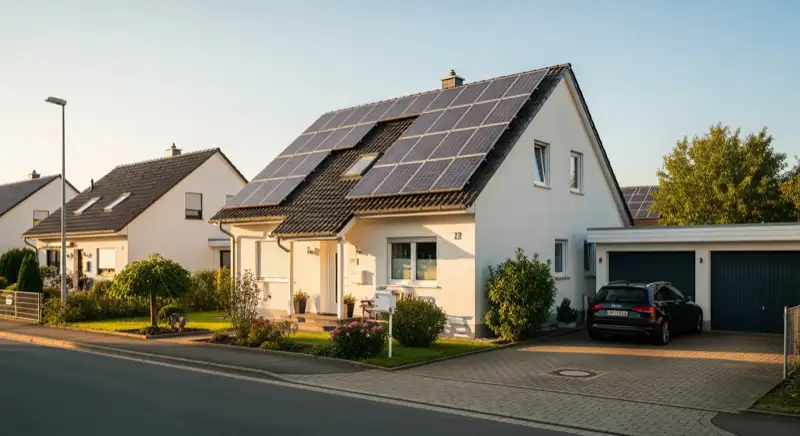 Einfamilienhaus mit Solaranlage in Koblenz Neuendorf