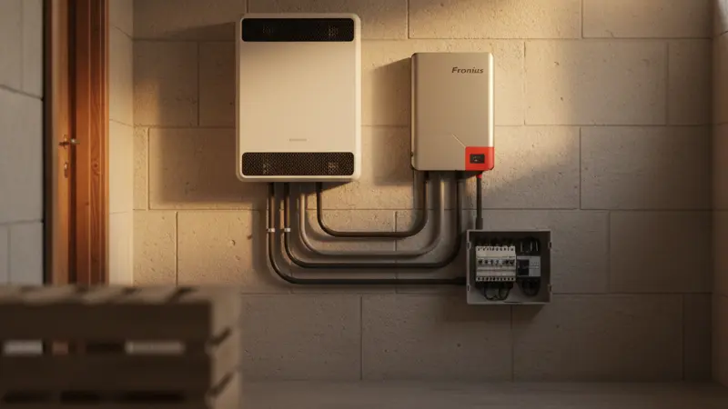 Solaranlage mit Speicher