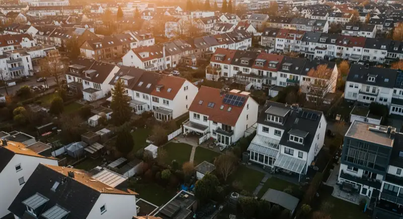 Photovoltaik in Koeln: Stadtteile Aerial Koeln 3