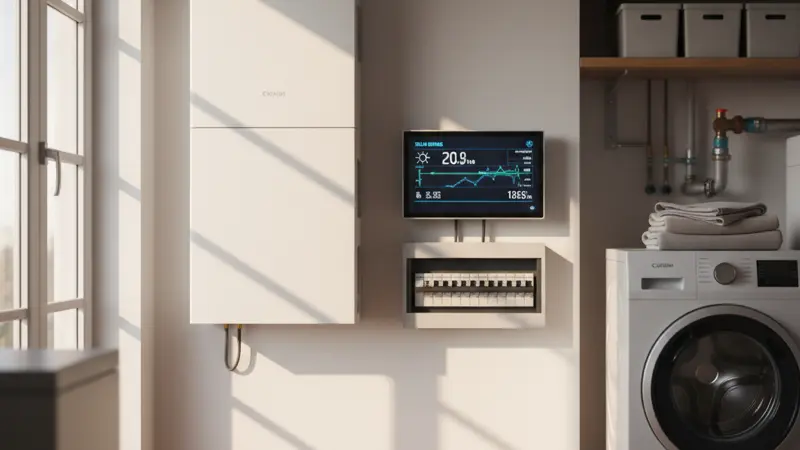 Solaranlage mit Speicher