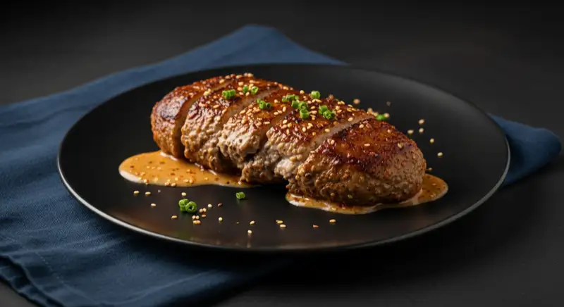 Modern German electrical meter cabinet (Zählerschrank) with smart meter and solar inverter connection, clean technical installation