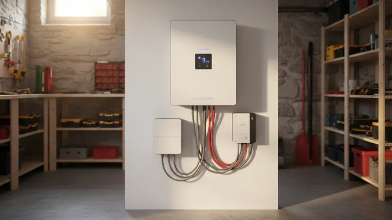 Solaranlage mit Speicher