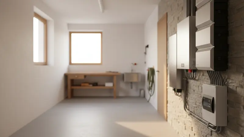 Solaranlage mit Speicher