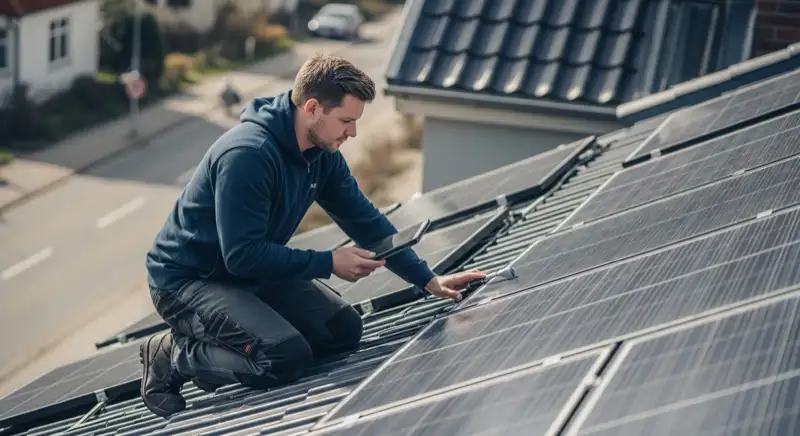 Dachcheck für eine Solaranlage in Lübeck
