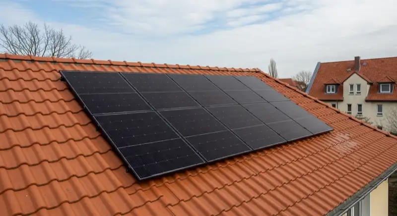 Gründerzeit-Villa in Magdeburger Stadtfeld mit diskret integrierten schwarzen Indach-Solarmodulen