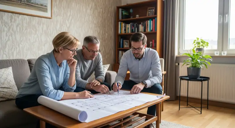 Luftaufnahme von Oldenburg mit Hunte und Solardächern