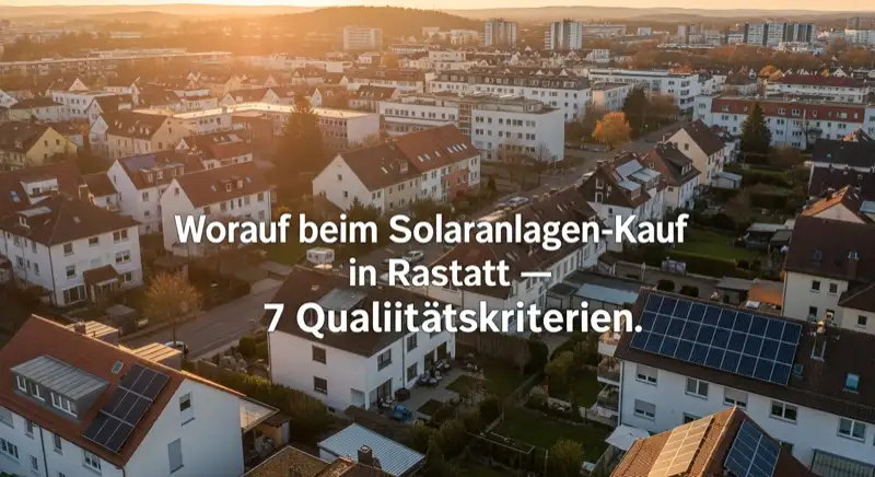 Aerial drone view of typical German residential neighborhood with mixed roof types, red and dark roof tiles, gardens visible, sunny day