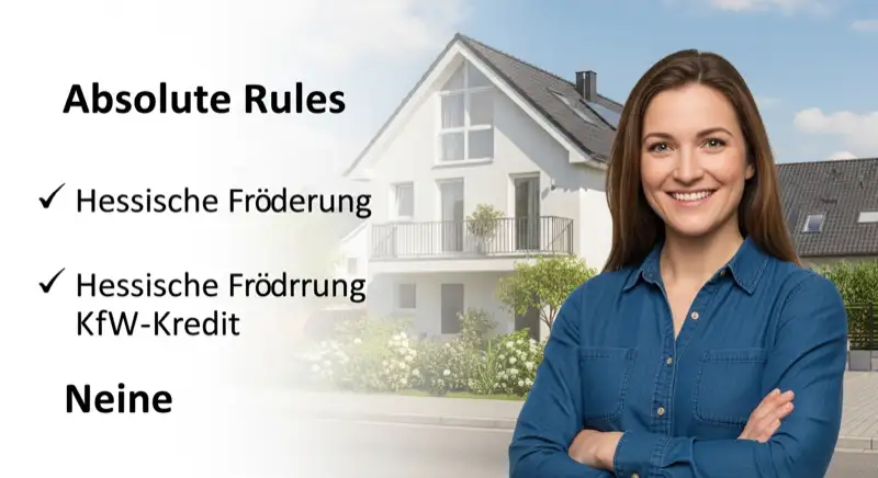 Aerial drone view of typical German residential neighborhood with mixed roof types, red and dark roof tiles, gardens visible, sunny day