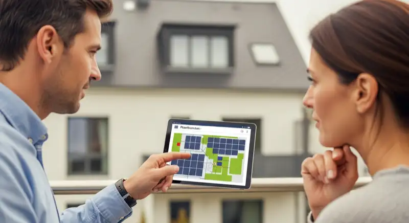 Dachbelegung vor dem Kauf einer Solaranlage in Saarbrücken