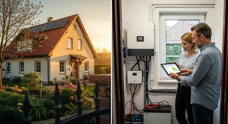 Monitoring einer Solaranlage in Schweinfurt