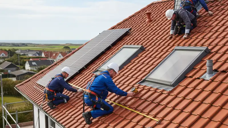 Dachbelegung vor dem Kauf einer Solaranlage in Wilhelmshaven