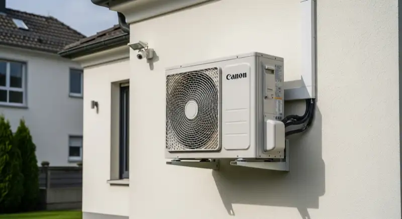 Aufstellort einer Wärmepumpe in Baden-Baden