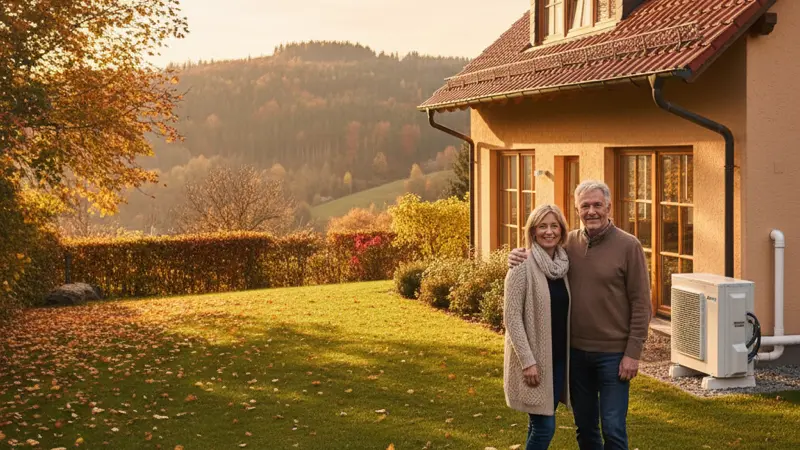 Erdwärmebohrung für Sole-Wärmepumpe in Bielefeld mit Kalkstein-Untergrund