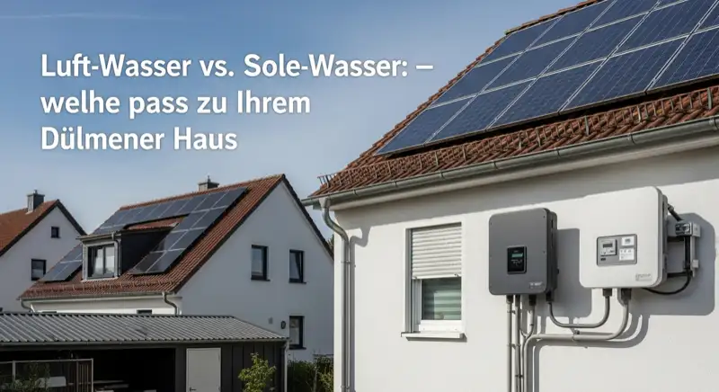 Modern German electrical meter cabinet (Zählerschrank) with smart meter and solar inverter connection, clean technical installation
