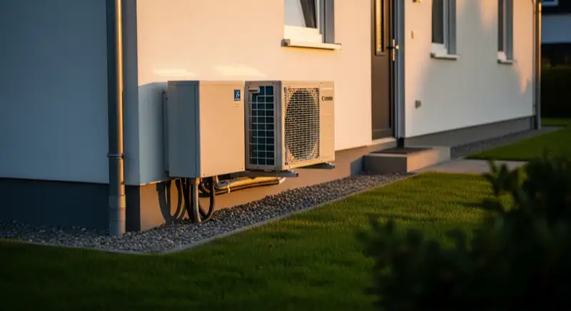 Aufstellort einer Wärmepumpe in Elmshorn